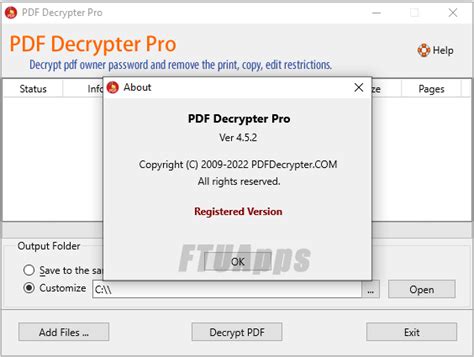 Portable PDF Decrypter Pro